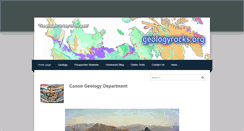 Desktop Screenshot of geologyrocks.org