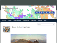 Tablet Screenshot of geologyrocks.org